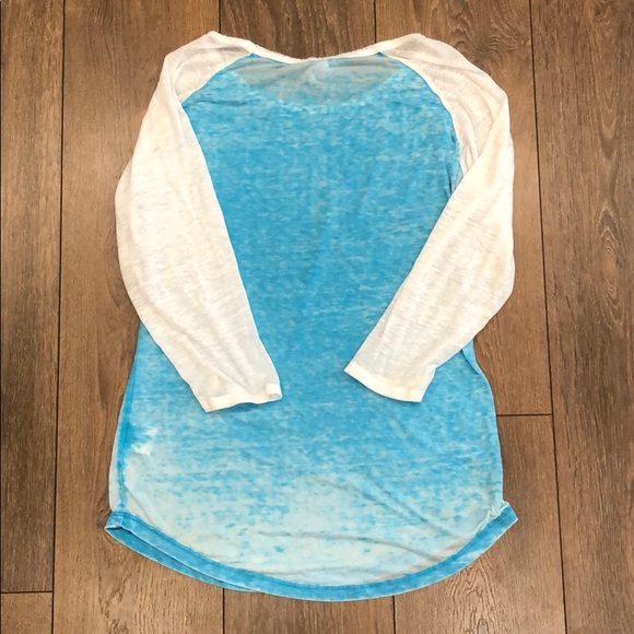 Warehouse One Elephant Sheer Shirt Size M - Picture 2 of 5